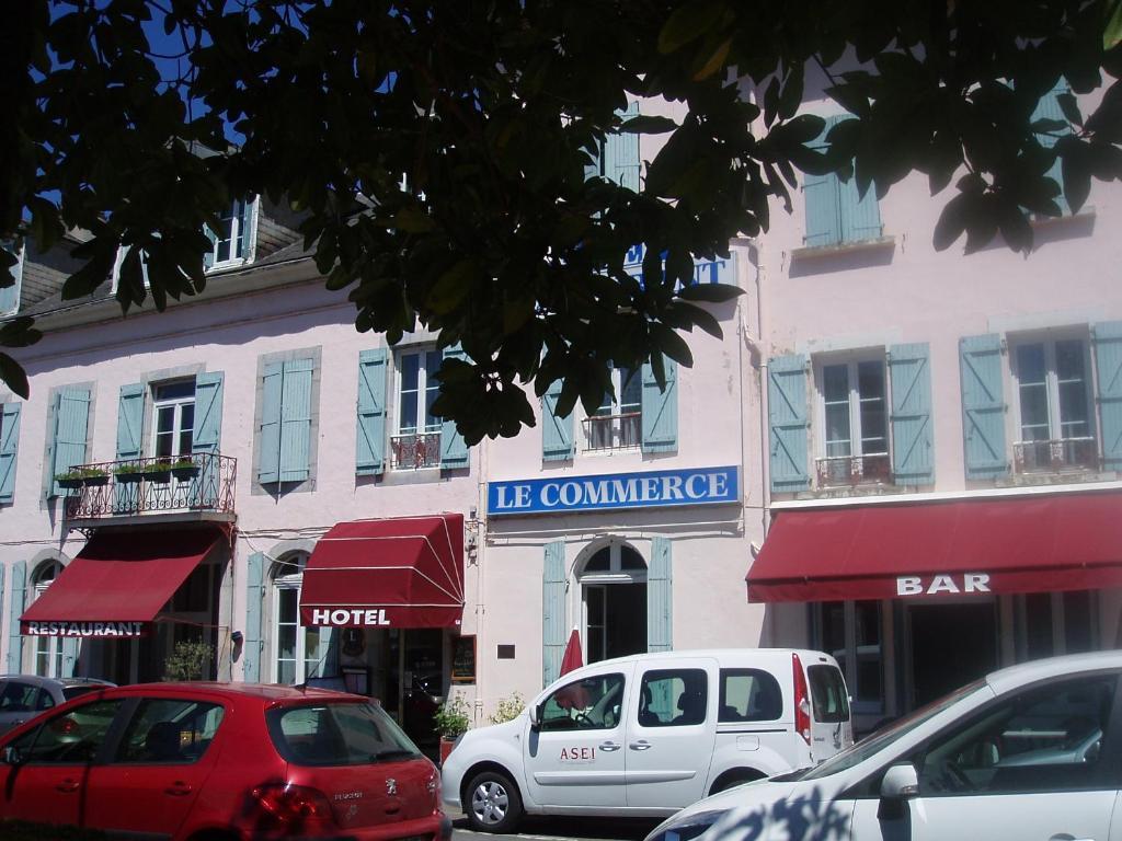 Hotel Le Commerce Bagnères-de-Bigorre Exterior foto